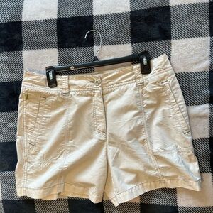 Aigle - coton-linen Shorts - Beige 44